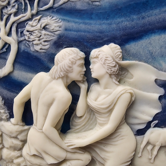 Land of the Phaeacians collector pate by Alan Brunettin "Voyage of Ulysses" 1986 - Picture 3 of 10